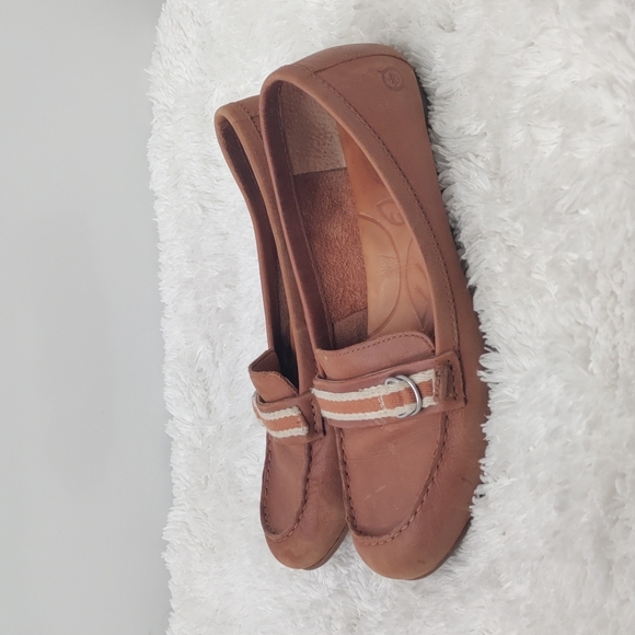 Brown Born leather loafers sz8.5 - Picture 3 of 7